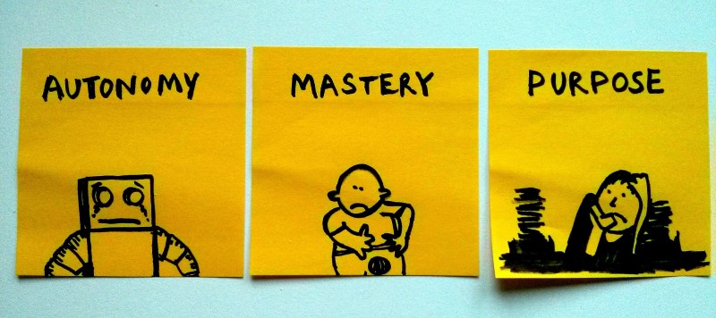 https://www.flickr.com/photos/psd/11134670423/ Autonomy, Mastery, Purpose